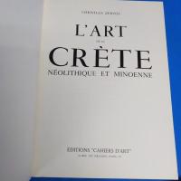 クレタ島の美術
 L'art de la Crete：Neolithique et Minoenne Christian Zervos