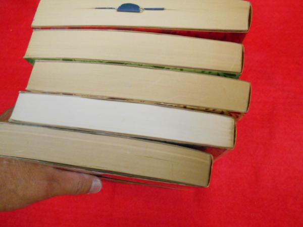 獅子の時代 全5冊 3冊初版 ※4冊署名入・1冊献呈署名入・背ヤケ有