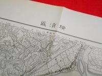 第一師管地方迅速測圖　品川及横濱近傍第五號　「横濱區」　陸地測量部