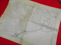 一万分一地形図横濱近傍二號　「神奈川」　大日本帝国陸地測量部　明治42年