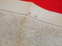 二万五千分一地形図東京近傍十五號　「田無」　大日本帝国陸地測量部　大正8年　