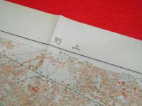 一万分一地形図東京近傍六號　「上野」　大日本帝国陸地測量部　大正12年