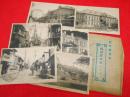 【戦前絵葉書】名所絵葉書「横須賀軍港みやげ」　6枚　横須賀軍港遊覧記念スタンプ有