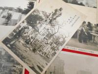 【戦前絵葉書】関東大震災　東京絵葉書　13枚(上野公園・西郷銅像・浅草十二階・京橋・銀座・日本橋・江戸橋・兜町・芝公園・帝国劇場・駿河台・三越・上野広小路)