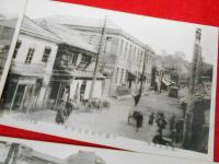 【戦前絵葉書】横須賀名勝絵葉書　6枚　(大瀧町郵便局、楠ヶ浦、軍港波止場、水交支社他)