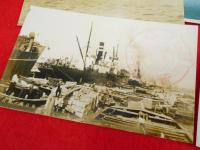 【戦前絵葉書】昭和10年4月1日・東京港絵葉書　4枚　東京市発行