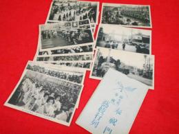 【戦前絵葉書】大正4年・御大典奉祝「奉祝門藝妓行列」絵葉書　12枚(新橋藝妓、日本橋藝妓、芳町藝妓、柳橋藝妓、浪花町藝妓、吉原藝妓、祝奉門)