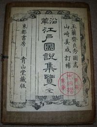 沿革江戸図説集覧 全　(高級美術木版摺)