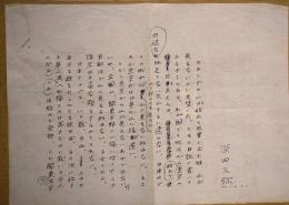 深田久弥草稿