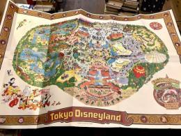 東京ディズニーランド　マップポスター