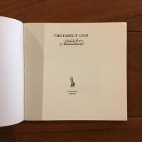 [英]THE INSECT GOD （サイン）