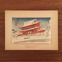		木版画 東京名所
