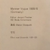 [独]Manner Vogue Juni 1989
