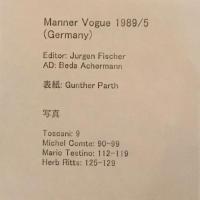 [独]Manner Vogue Mai 1989