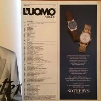 [伊]L'UOMO Vogue No.195 Aprile 1989