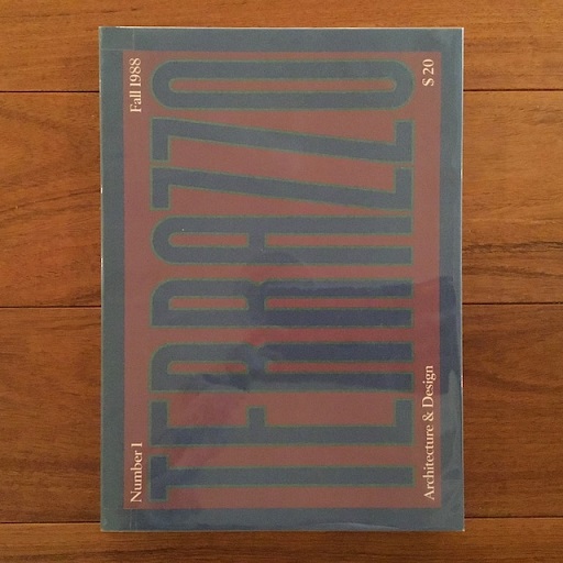 アート・デザイン・音楽 TERRAZZO Number 1 Fall 1988 アート・デザイン・音楽 TERRAZZO Number 1 Fall 1988 Amazon