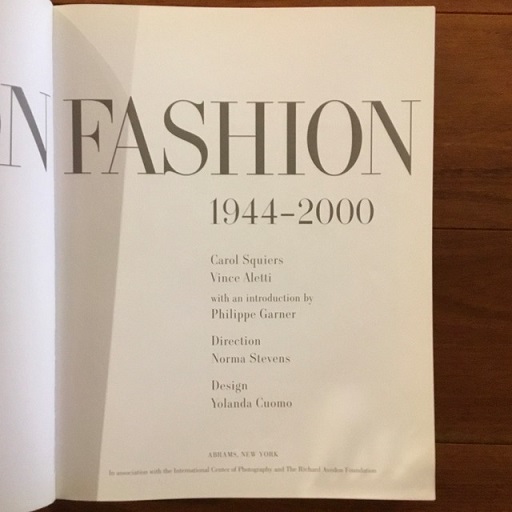 Avedon Fashion 1944-2000(Richard Avedon, Carol Squiers