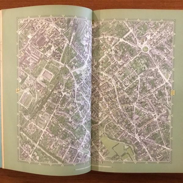 Staedte Bd. 1 + 2 ＜2冊一括＞ヨーロッパ都市鳥瞰市街図集 独]Staedte 1＆2 Bildplane von Hermann Bollmann (ヨーロッパ都市鳥瞰