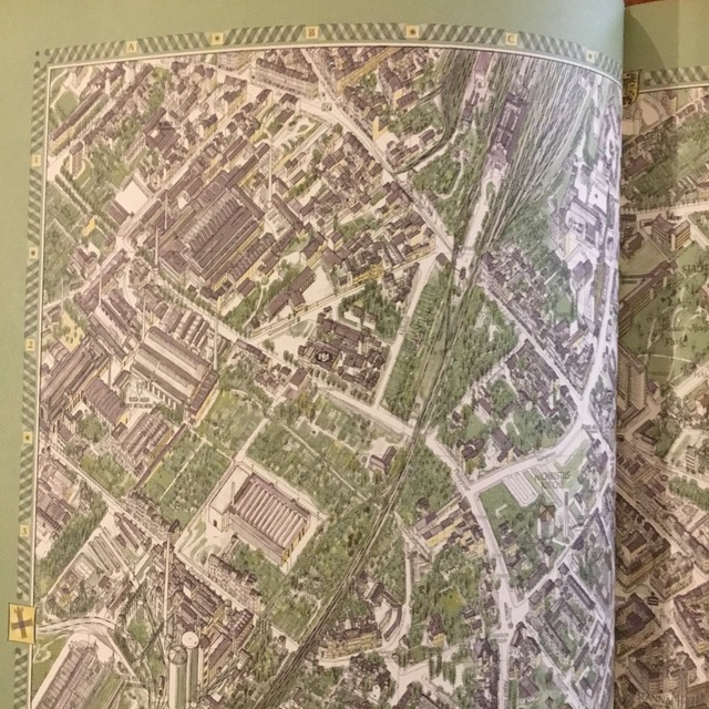 Staedte Bd. 1 + 2 ＜2冊一括＞ヨーロッパ都市鳥瞰市街図集 独]Staedte 1＆2 Bildplane von Hermann Bollmann (ヨーロッパ都市鳥瞰