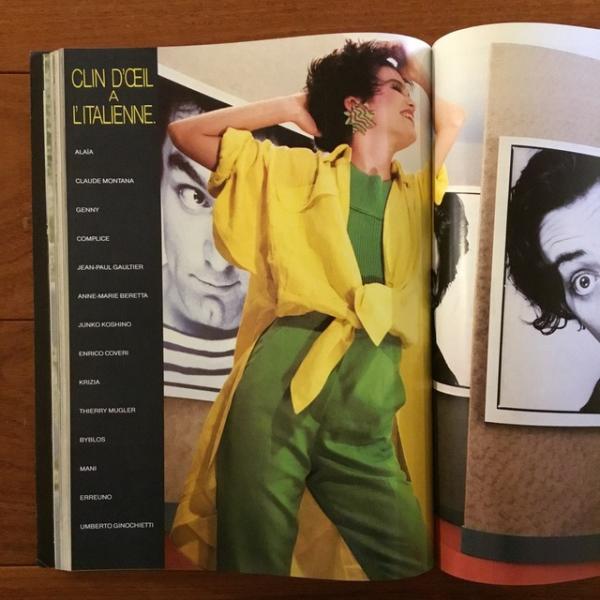 仏]Vogue Paris No.655 Avril 1985 / 古本、中古本、古書籍の通販は