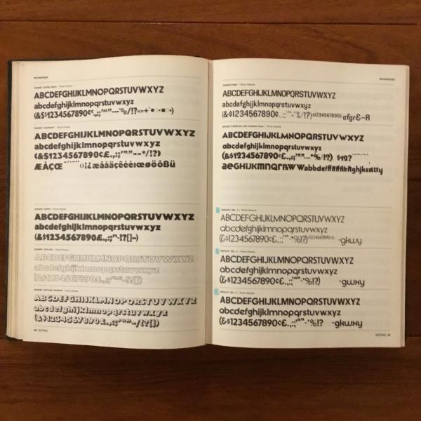 モンセン欧文書体大字典 ＜嶋田モンセン・タイプ・ブック