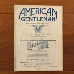 [英]American Gentleman and Custom Cutters' Exchange　June,1918