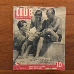 [仏]CLUB L'Hebdomadaire Du Sport Lundi 23 Septembre 1946