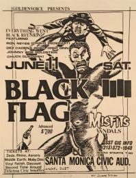 [英]Goldenvoice Presents BLACK FLAG: Misfits Vandals