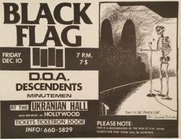 [英]BLACK FLAG: D.O.A. Descendents, Minutemen