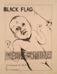 [英]BLACK FLAG And EDDIE and the Subtitles: w/ the Minutemen
