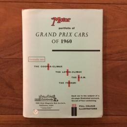 [英]The Motor Portfolio of Grand Prix Cars of 1960