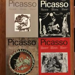 Pablo Picasso Tome 1-4セット 1:Catalogue de l'oeuvre grave et lithographie 1904-1967 2:1966-1969 3:ceramique 1949-1971 4:lith