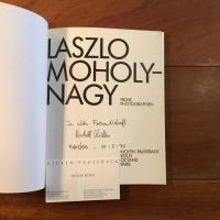 Laszlo Moholy-Nagy :Fruhe Photographien