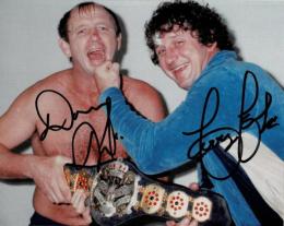 ドリー・ファンク・ジュニア、テリー・ファンク寄書サイン入写真