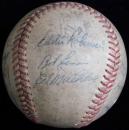 １９５３年来日大リーグ全米オールスターチーム選手寄書サインボール