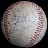 １９５３年来日大リーグ全米オールスターチーム選手寄書サインボール