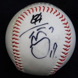 巨人軍木田優夫自筆サインボール