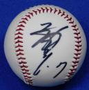 巨人軍二岡智宏自筆サインボール