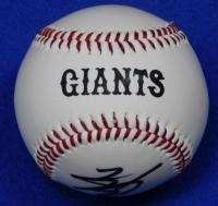 巨人軍二岡智宏自筆サインボール
