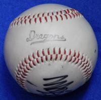 中日ドラゴンズ三沢淳自筆サインボール