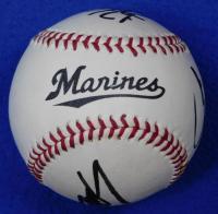 千葉ロッテマリーンズ サブロー、今江敏晃、田中雅彦寄書サインボール