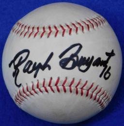 近鉄バファローズラルフ・ブライアント自筆サインボール