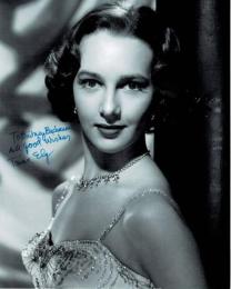 タイナ・エルグ自筆サイン入写真　Taina Elg