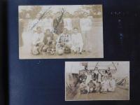 1930年頃立教大学籠球（バスケットボール）部選手旧蔵写真アルバム　寄書サイン入写真含む