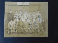 1930年頃立教大学籠球（バスケットボール）部選手旧蔵写真アルバム　寄書サイン入写真含む