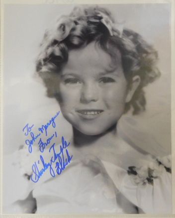 シャーリー・テンプル直筆サイン入り超 大型写真…Shirley 〜 100%シャーリーテンプルブック: シャーリーテンプル30th ANNIVERSARY