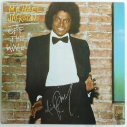 マイケル・ジャクソン自筆サイン入レコード「OFF THE WALL」　Michael Jackson