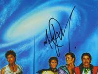マイケル・ジャクソン自筆サイン入レコードJacksons 「VICTORY」　Michael Jackson