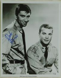 ボブ・デンバー&ドゥエイン・ヒックマン寄書サイン入写真　 Bob Denver & Dwayne Hickman