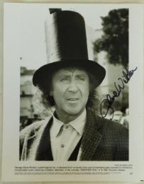 ジーン・ワイルダー自筆サイン入写真　Gene Wilder